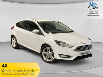 2015 FORD FOCUS 1.0T EcoBoost Titanium Hatchback 5dr Petrol Manual Euro 6 (s/s) (125 ps) &pound;4490.00