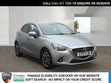 USED 2017 17 MAZDA MAZDA2 1.5 SKYACTIV-G Sport Nav Hatchback 5dr Petrol Manual Euro 6 (s/s) (90 ps) FULL HISTORY+1 OWNER+SAT NAV