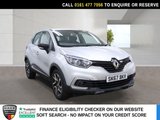 USED 2017 67 RENAULT CAPTUR 0.9 TCe ENERGY Dynamique Nav SUV 5dr Petrol Manual Euro 6 (s/s) (90 ps) EXCELLENT HISTORY+SAT NAV