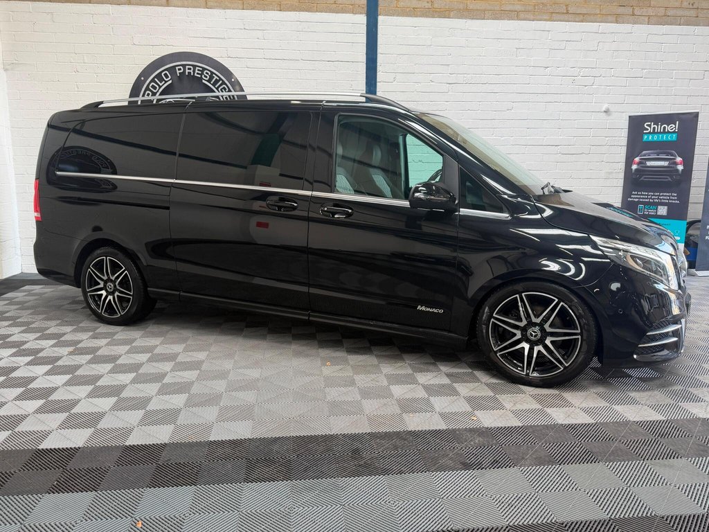 USED 2018 67 MERCEDES-BENZ V CLASS 2.2 V250d AMG Line G-Tronic+ Euro 6 (s/s) 5dr 8 Seat XLWB Â£30k+VAT|MONACO VIP CONVERSION