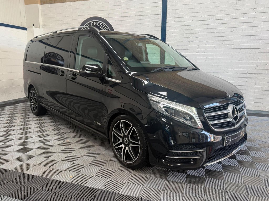 USED 2018 67 MERCEDES-BENZ V CLASS 2.2 V250d AMG Line G-Tronic+ Euro 6 (s/s) 5dr 8 Seat XLWB Â£30k+VAT|MONACO VIP CONVERSION