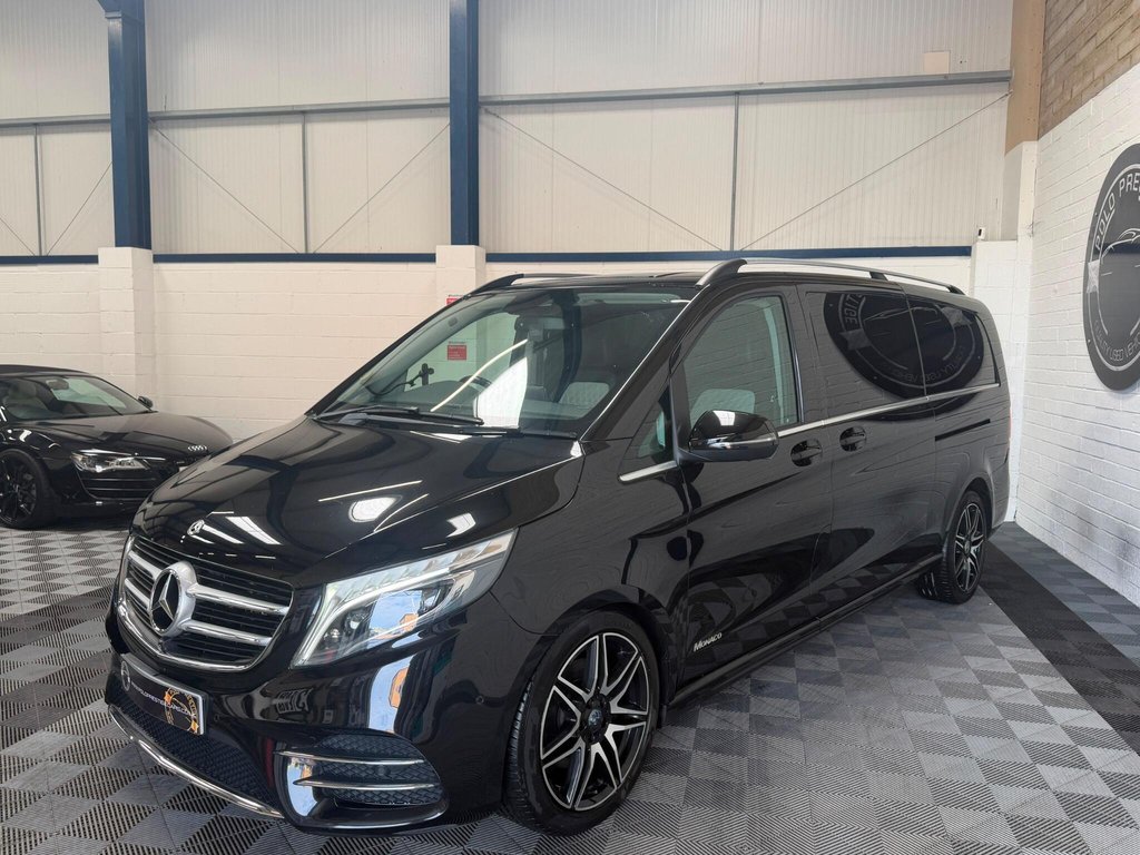 USED 2018 67 MERCEDES-BENZ V CLASS 2.2 V250d AMG Line G-Tronic+ Euro 6 (s/s) 5dr 8 Seat XLWB Â£30k+VAT|MONACO VIP CONVERSION