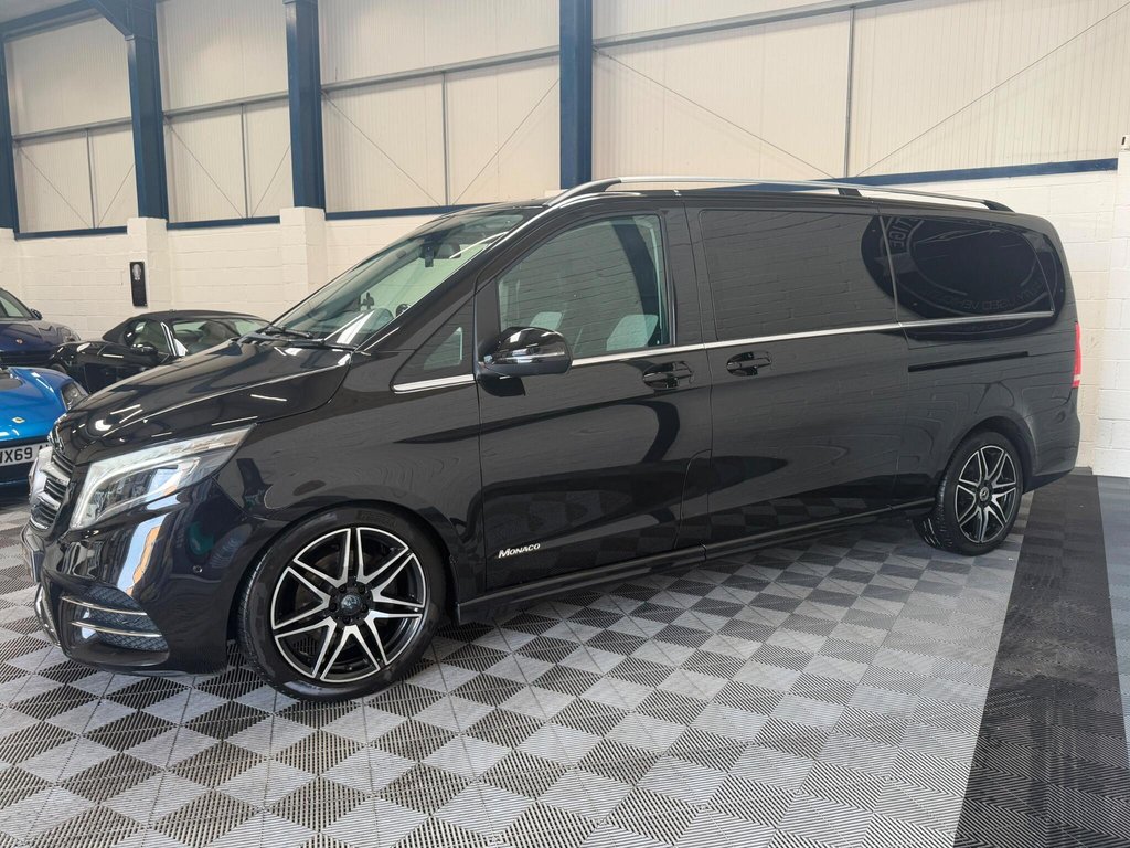 USED 2018 67 MERCEDES-BENZ V CLASS 2.2 V250d AMG Line G-Tronic+ Euro 6 (s/s) 5dr 8 Seat XLWB Â£30k+VAT|MONACO VIP CONVERSION