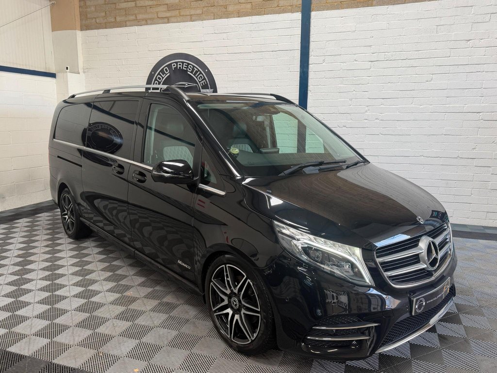 USED 2018 67 MERCEDES-BENZ V CLASS 2.2 V250d AMG Line G-Tronic+ Euro 6 (s/s) 5dr 8 Seat XLWB Â£30k+VAT|MONACO VIP CONVERSION