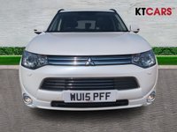 USED 2015 15 MITSUBISHI OUTLANDER 2.0h 12kWh GX4h SUV 5dr Petrol Plug-in Hybrid CVT 4WD Euro 5 (s/s) (200 ps) Mot 5th July 2027, + Full Service History, 9 Stamps, + 1 Previous Owner, last keeper 2016, + 3 Months Warranty, + Euro 5, + Rear camera, + Bluetooth, + DAB radio, + Sat nav, + Sunroof, + Powered tailgate, + Auto lights/wipers, + USB ports, + Cruise with limiter, + Climate control, + Touchscreen multimedia system, + Isofix, + Alloys