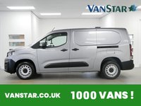 USED 2024 73 PEUGEOT PARTNER 1.5 BLUEHDI 100 BHP 950 LONG PROFESSIONAL PREMIUM PLUS 2024 YEAR | LONG | CARPLAY | 3 SEATS