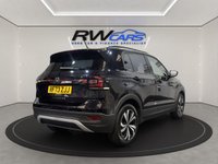 USED 2023 73 VOLKSWAGEN T-CROSS 1.0 TSI Black Edition SUV 5dr Petrol Manual Euro 6 (s/s) (95 ps) 