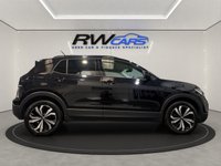 USED 2023 73 VOLKSWAGEN T-CROSS 1.0 TSI Black Edition SUV 5dr Petrol Manual Euro 6 (s/s) (95 ps) 