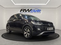 USED 2023 73 VOLKSWAGEN T-CROSS 1.0 TSI Black Edition SUV 5dr Petrol Manual Euro 6 (s/s) (95 ps) 