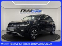 USED 2023 73 VOLKSWAGEN T-CROSS 1.0 TSI Black Edition SUV 5dr Petrol Manual Euro 6 (s/s) (95 ps) 