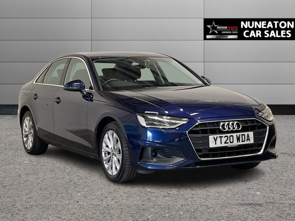 USED 2020 20 AUDI A4 2.0 TDI 35 Technik Saloon 4dr Diesel S Tronic Euro 6 (s/s) (163 ps) APPLE CAR PLAY AND ANDROID AUTO