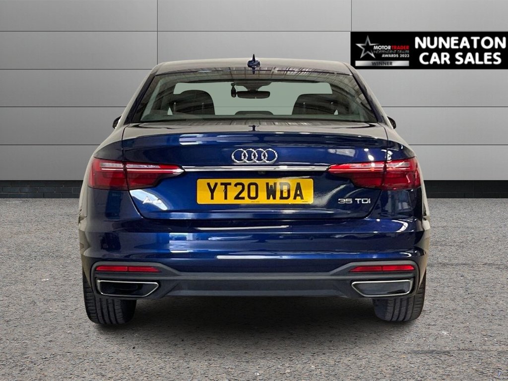 USED 2020 20 AUDI A4 2.0 TDI 35 Technik Saloon 4dr Diesel S Tronic Euro 6 (s/s) (163 ps) APPLE CAR PLAY AND ANDROID AUTO