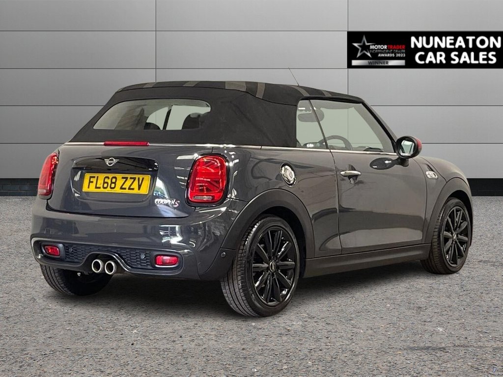 USED 2018 68 MINI CONVERTIBLE 2.0 Cooper S Convertible 2dr Petrol Manual Euro 6 (s/s) (192 ps) Full LED Lighting