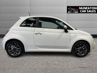 USED 2014 64 FIAT 500 1.2 S Hatchback 3dr Petrol Manual Euro 6 (s/s) (69 bhp) BLACK LEATHER TRIMMED INTERIOR