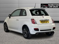 USED 2014 64 FIAT 500 1.2 S Hatchback 3dr Petrol Manual Euro 6 (s/s) (69 bhp) BLACK LEATHER TRIMMED INTERIOR