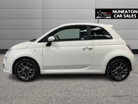 USED 2014 64 FIAT 500 1.2 S Hatchback 3dr Petrol Manual Euro 6 (s/s) (69 bhp) BLACK LEATHER TRIMMED INTERIOR