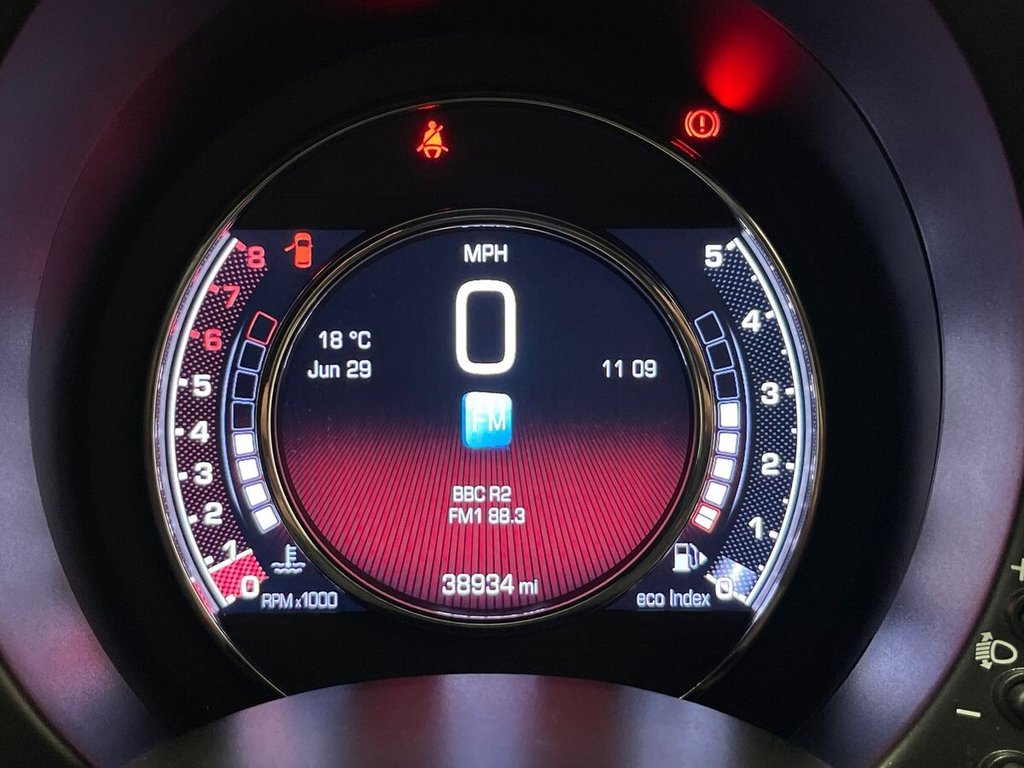 USED 2014 64 FIAT 500 1.2 S Hatchback 3dr Petrol Manual Euro 6 (s/s) (69 bhp) BLACK LEATHER TRIMMED INTERIOR