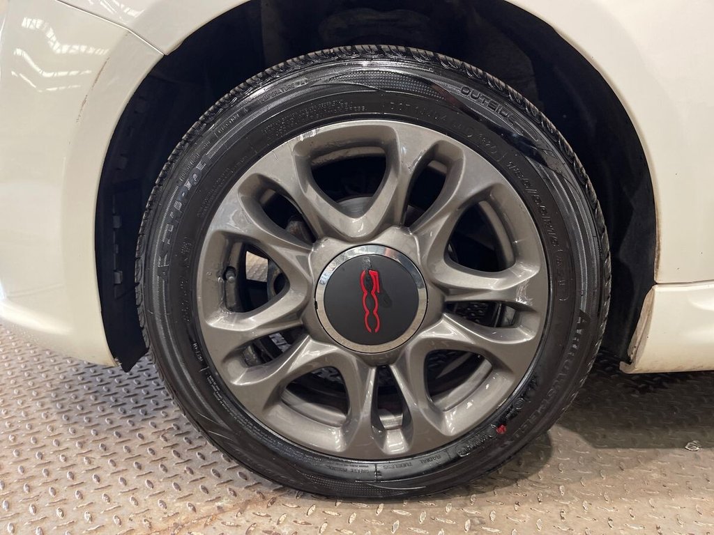 USED 2014 64 FIAT 500 1.2 S Hatchback 3dr Petrol Manual Euro 6 (s/s) (69 bhp) BLACK LEATHER TRIMMED INTERIOR