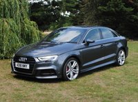 2018 AUDI A3 1.5 TFSI CoD S line Saloon 4dr Petrol Manual Euro 6 (s/s) (150 ps) &pound;11395.00