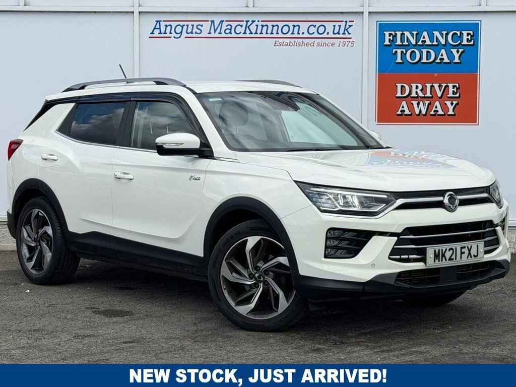 White 2021 Ssangyong Korando Estate Front-wheel drive Automatic