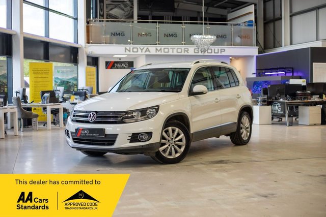 View our Volkswagen Tiguan 2.0 TDI BlueMotion Tech Match SUV 5dr Diesel Manual 2WD Euro 6 (s/s) (150 ps)