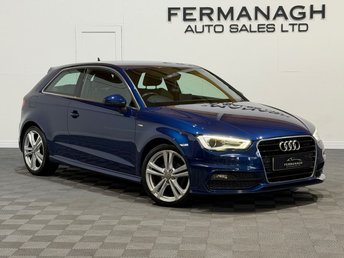 2014 AUDI A3 1.4 TFSI S line Hatchback 3dr Petrol Manual Euro 5 (s/s) (122 ps) &pound;8990.00