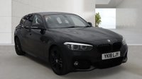USED 2018 18 BMW 1 SERIES 2.0 120d M Sport Shadow Edition Hatchback 5 Door Diesel Automatic Black Euro 6  