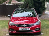 USED 2021 71 VAUXHALL ASTRA 1.2 Turbo Griffin Edition Hatchback 5dr Petrol Manual Euro 6 (s/s) (145 ps) *2 Owners, Full MD History*