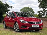 USED 2021 71 VAUXHALL ASTRA 1.2 Turbo Griffin Edition Hatchback 5dr Petrol Manual Euro 6 (s/s) (145 ps) *2 Owners, Full MD History*