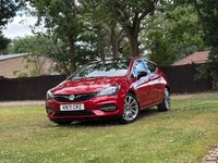 USED 2021 71 VAUXHALL ASTRA 1.2 Turbo Griffin Edition Hatchback 5dr Petrol Manual Euro 6 (s/s) (145 ps) *2 Owners, Full MD History*