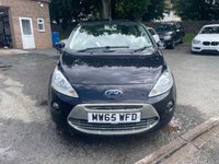 USED 2015 65 FORD KA 1.2 Zetec Black Edition Hatchback 3dr Petrol Manual Euro 6 (s/s) (69 ps) 3 FORMER KEEPER+&pound;20 ROAD TAX