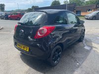 USED 2015 65 FORD KA 1.2 Zetec Black Edition Hatchback 3dr Petrol Manual Euro 6 (s/s) (69 ps) 3 FORMER KEEPER+&pound;20 ROAD TAX