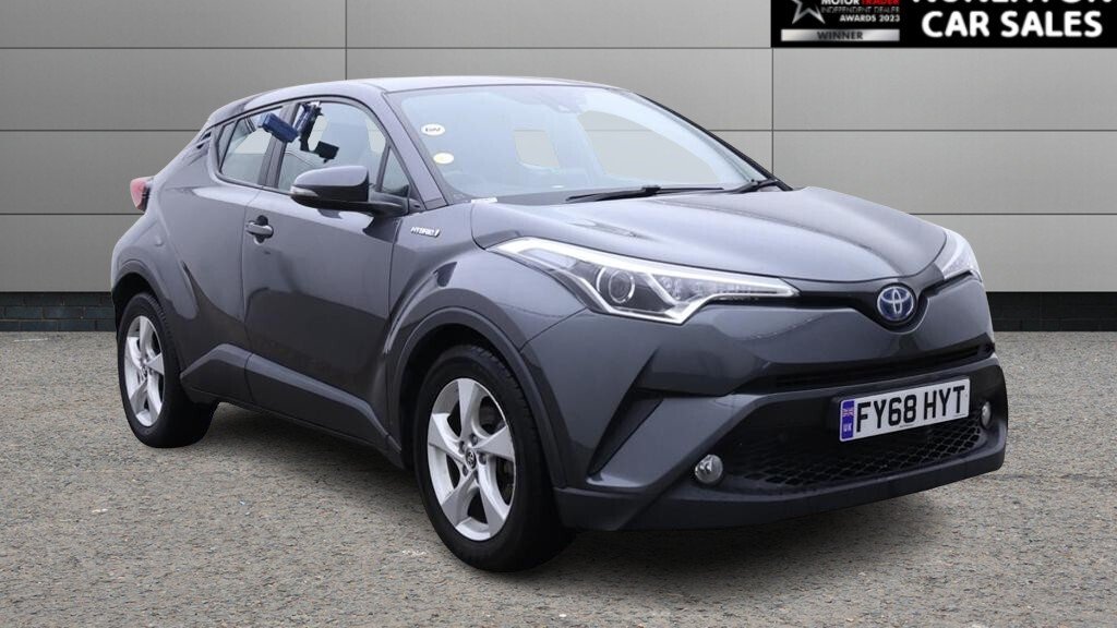 USED 2018 68 TOYOTA C-HR 1.8 VVT-h Icon SUV 5dr Petrol Hybrid CVT Euro 6 (s/s) (122 ps) 