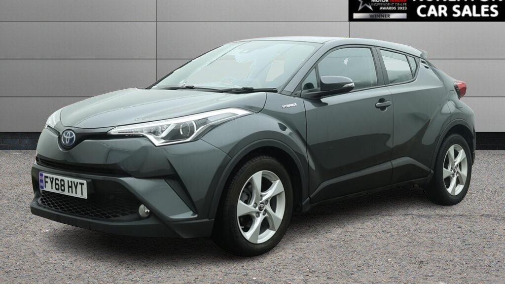 USED 2018 68 TOYOTA C-HR 1.8 VVT-h Icon SUV 5dr Petrol Hybrid CVT Euro 6 (s/s) (122 ps) 