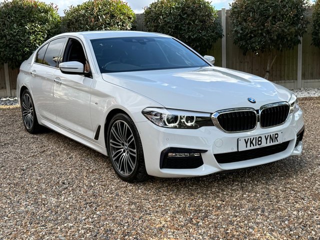 2018 18 BMW 5 SERIES 2.0 520i GPF M Sport Saloon 4dr Petrol Auto Euro 6 (s/s) (184 ps) 