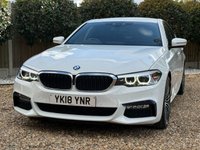 USED 2018 18 BMW 5 SERIES 2.0 520i GPF M Sport Saloon 4dr Petrol Auto Euro 6 (s/s) (184 ps) 
