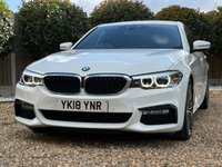 USED 2018 18 BMW 5 SERIES 2.0 520i GPF M Sport Saloon 4dr Petrol Auto Euro 6 (s/s) (184 ps) 