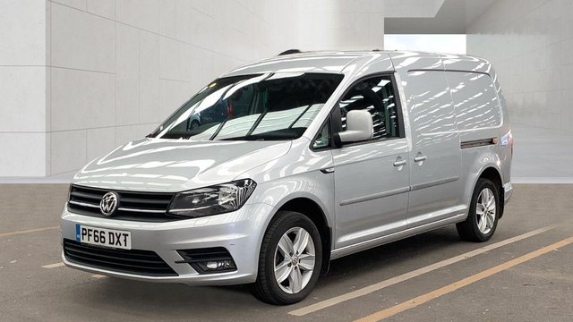 View our Volkswagen Caddy Maxi 2.0 TDI C20 BlueMotion Tech Highline Panel Van 6dr Diesel DSG LWB Euro 6 (s/s) (150 ps)