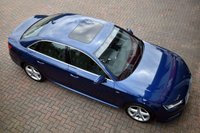 USED 2015 65 AUDI A4 2.0TFSi S-LINE SALOON S-TRONIC AUTO 187 BHP (EURO 6) Apple CarPlay / Sunroof / Cruise