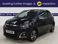 USED 2021 21 PEUGEOT 108 1.0 Collection Hatchback 5dr Petrol Manual Euro 6 (s/s) (72 ps) - AA INSPECTED (4 STAMP DEALER HISTORY)