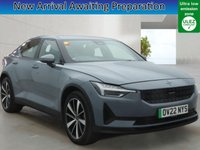USED 2022 22 POLESTAR POLESTAR 2 Single Motor 78kWh Long Range Fastback 5dr Electric Auto FWD (231 ps) 