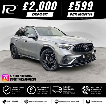 2023 MERCEDES-BENZ GLC 2.0 GLC300dh MHEV AMG Line (Premium) SUV 5dr Diesel Hybrid G-Tronic+ 4MATIC Euro 6 (s/s) (291 ps) &pound;38990.00