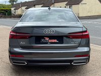 USED 2018 68 AUDI A6 SALOON 2.0 TDI 40 S line Saloon 4dr Diesel S Tronic Euro 6 (s/s) (204 ps) REAR CAMERA, MEMORY SEATS