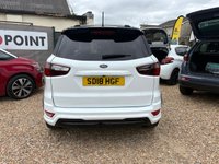 USED 2018 18 FORD ECOSPORT 1.5 TDCi ST-Line SUV 5dr Diesel Manual Euro 6 (s/s) (100 ps) *** STUNNING TWO TONE ST-LINE ECOSPORT, EURO 6, REVERSING CAMERA, SAT NAV ***