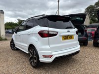 USED 2018 18 FORD ECOSPORT 1.5 TDCi ST-Line SUV 5dr Diesel Manual Euro 6 (s/s) (100 ps) *** STUNNING TWO TONE ST-LINE ECOSPORT, EURO 6, REVERSING CAMERA, SAT NAV ***