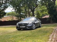 USED 2016 66 MERCEDES-BENZ C CLASS 2.0 C300 Sport Coupe 2dr Petrol 7G-Tronic+ Euro 6 (s/s) (245 ps) *HUD, 360 Cam, 7 Services*