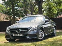 USED 2016 66 MERCEDES-BENZ C CLASS 2.0 C300 Sport Coupe 2dr Petrol 7G-Tronic+ Euro 6 (s/s) (245 ps) *HUD, 360 Cam, 7 Services*
