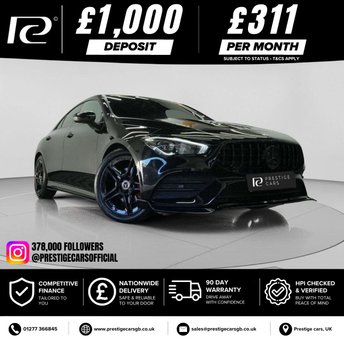 2022 MERCEDES-BENZ CLA 1.3 CLA180 AMG Line (Premium) Coupe 4dr Petrol 7G-DCT Euro 6 (s/s) (136 ps) &pound;21990.00