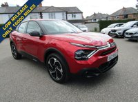 USED 2022 CITROEN C4 1.2 PureTech Sense Plus Hatchback 5dr Petrol Manual Euro 6 (s/s) (130 ps) GREAT LOOKING NEW SHAPE C4,,,,ONLY 16000 MILES,,,,SERVICE HISTORY,,,,REGISTERED 2022,,,,ONE OWNER CAR,,,,PARTS AND LABOUR WARRANTY INCLUDED,,,,NEW M.O.T AND SERVICE BEFORE COLLECTION.