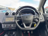 USED 2016 16 SEAT IBIZA 1.2 TSI FR Hatchback 5dr Petrol Manual Euro 6 (90 ps) SAT NAV + CAR PLAY + CRUISE + LOW TAX + FR TSI + FSH
